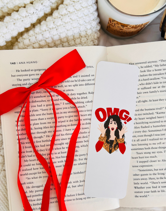 "OMG" Friends Bookmark